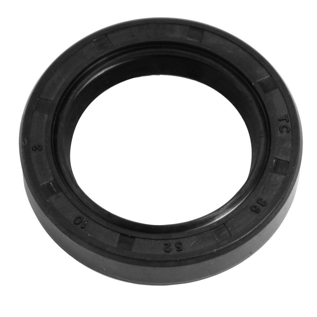 Nitrile Rubber Double Lip TC Rotary Shaft Oil Seal 36mm x 52mm x 10mm