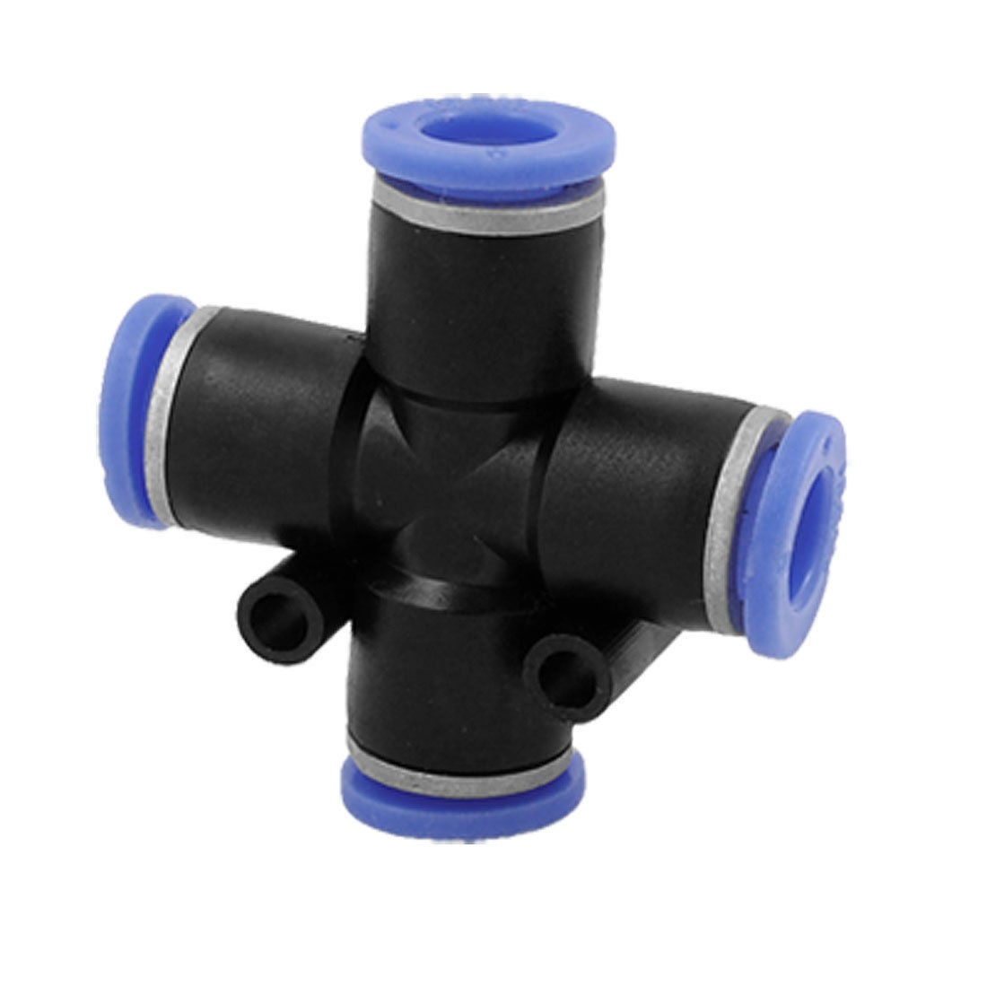 6mm Cross Shaped Splitter Push In Connector Pneumatic Fittings