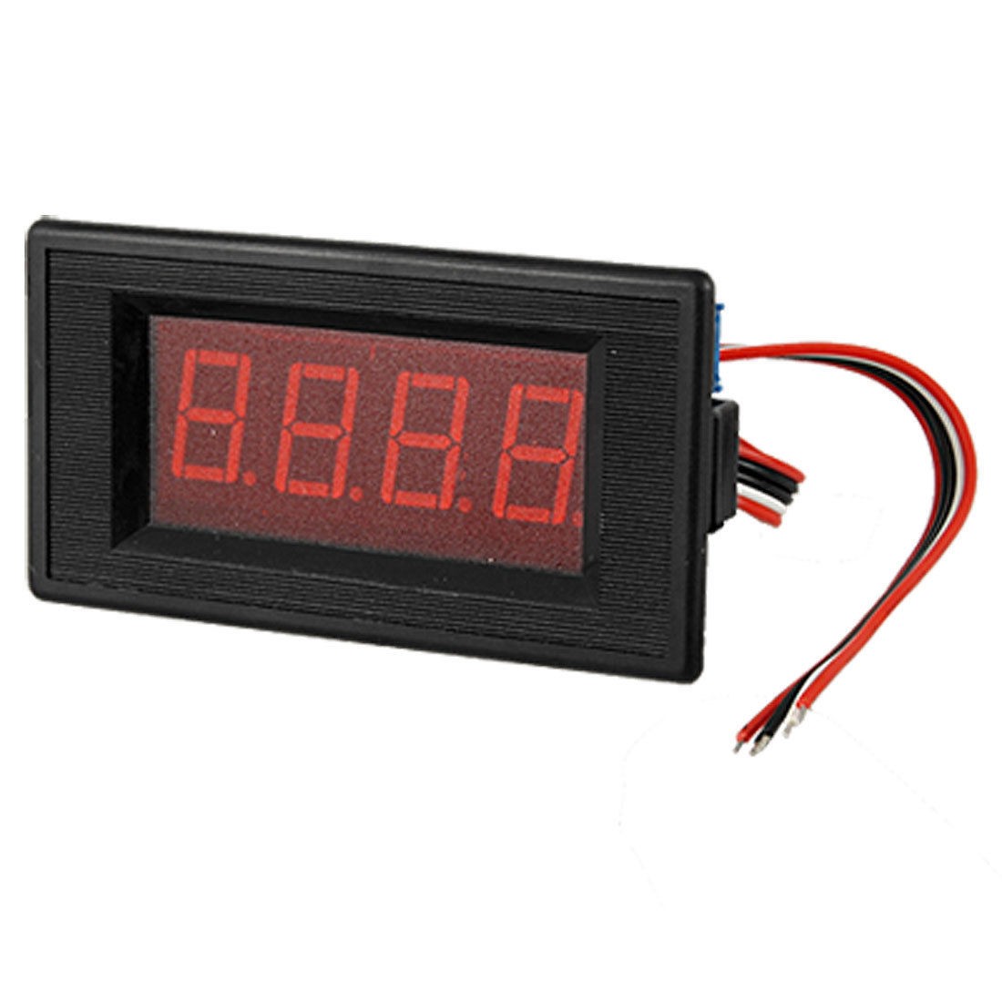 DC40A 3 1/2 Digital Red LED Panel Ammeter 4 Wires 75MV