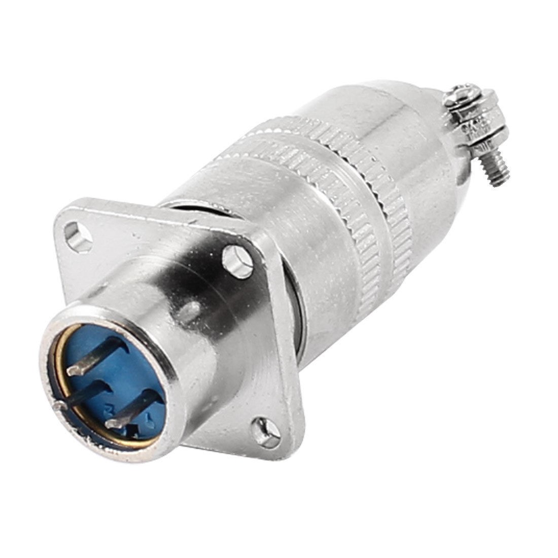 AC 125V 3A 3-Pin Terminal Aviation Plugs Connectors Joint for 12mm Panel Hole