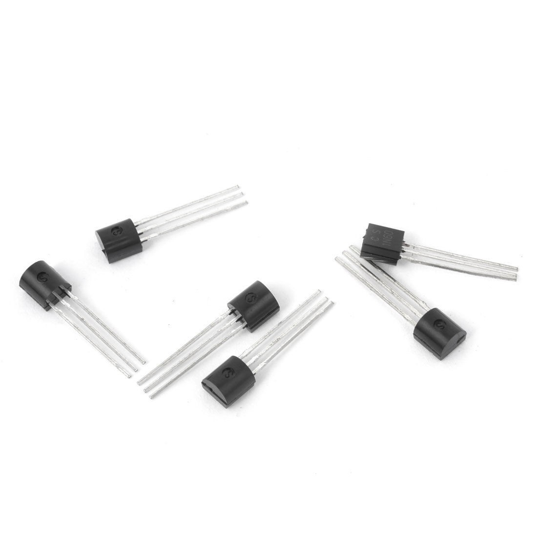 6Pcs 1N60 TO-92 650V 1.2A N Channel MOS Field Effect Power Transistor
