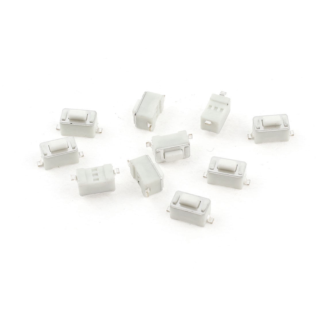 10pcs Momentary Rectangular Tact Push Button Switch SMT SMD SPST 6x3x4.3mm