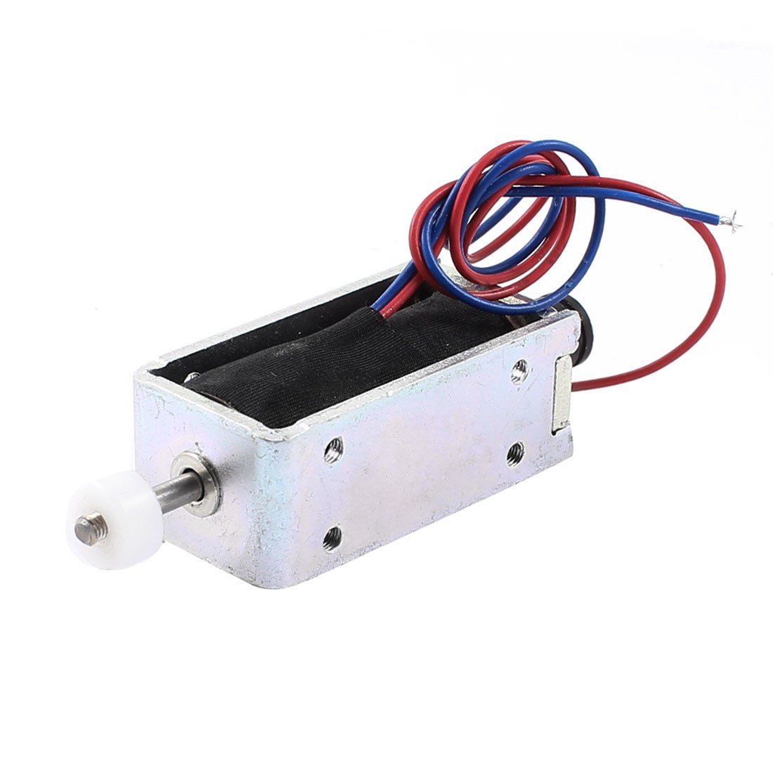 7mm Stroke 0.56Kg Force Push Pull Type Solenoid Electromagnet DC 18V 2.25A