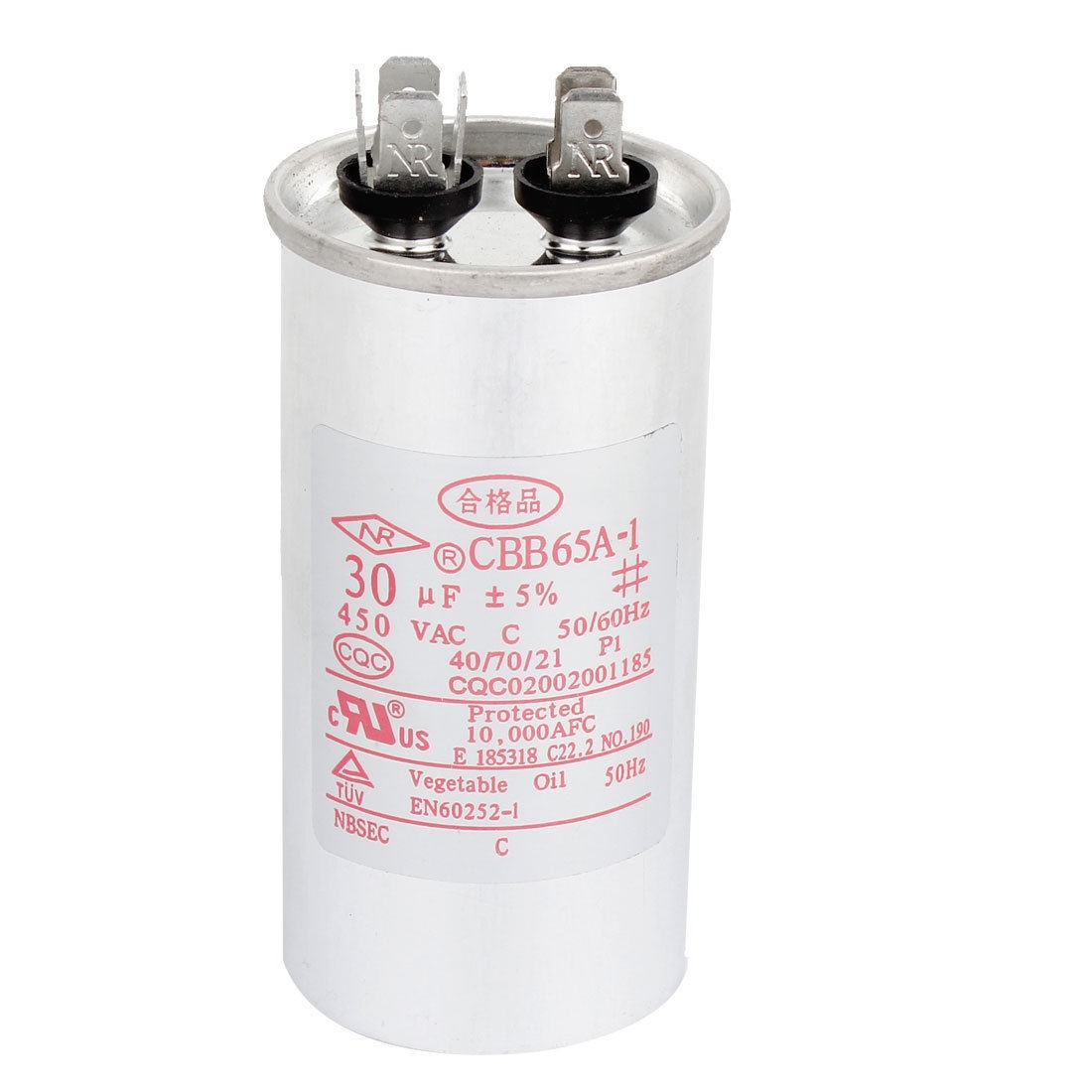 AC 450V 30uF Air Conditioner Compressor Motor Run Capacitor CBB65A-1