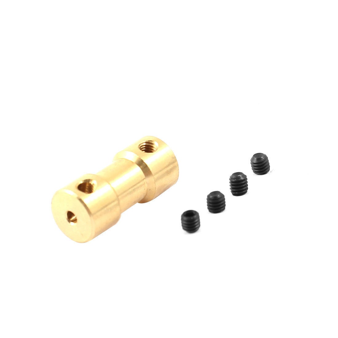 RC Airplane Helicopter 2mm to 4mm Brass Motor Shaft Coupling Coupler