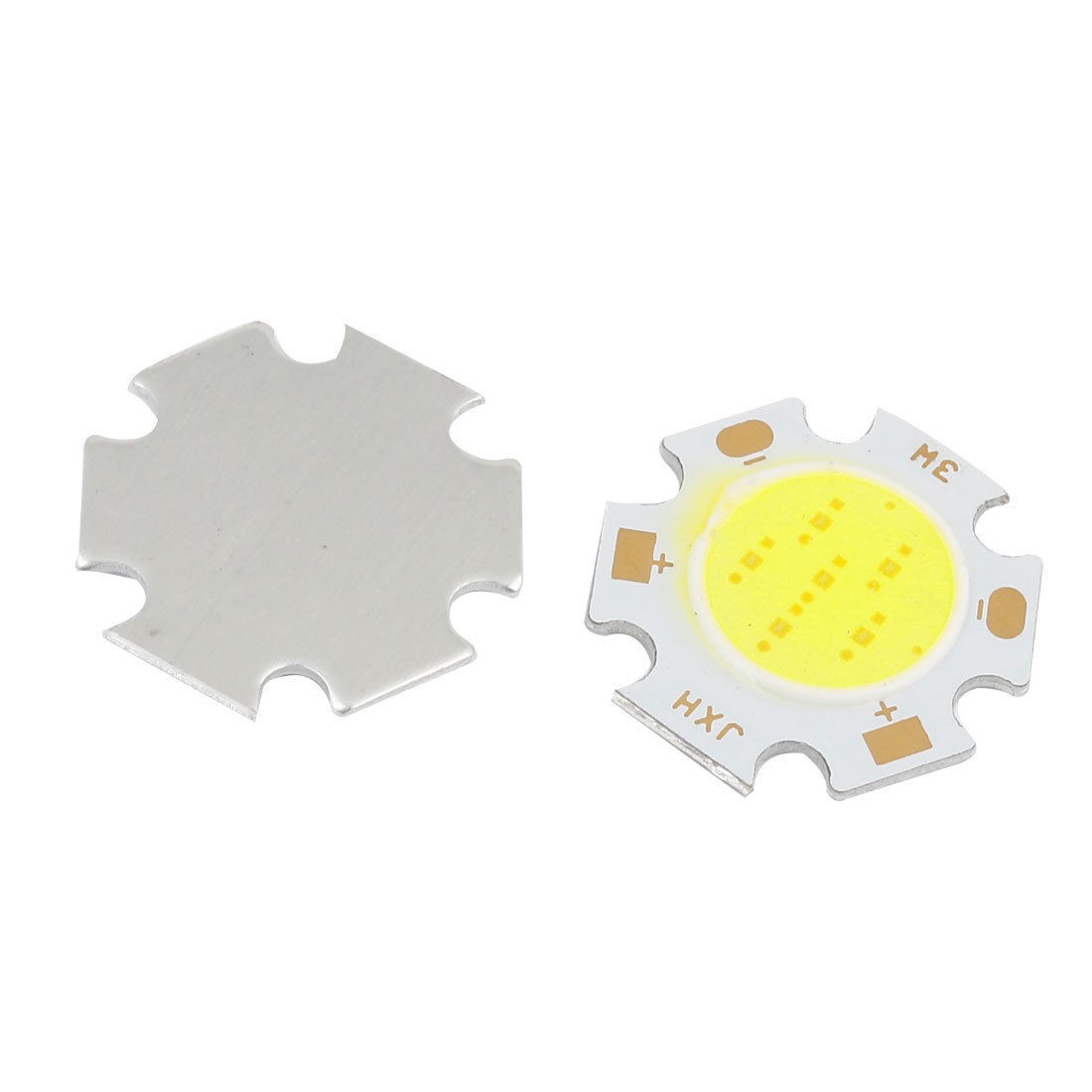 2 Pcs DC 10-12V 3W COB White LED Instrument Panel Light Internal