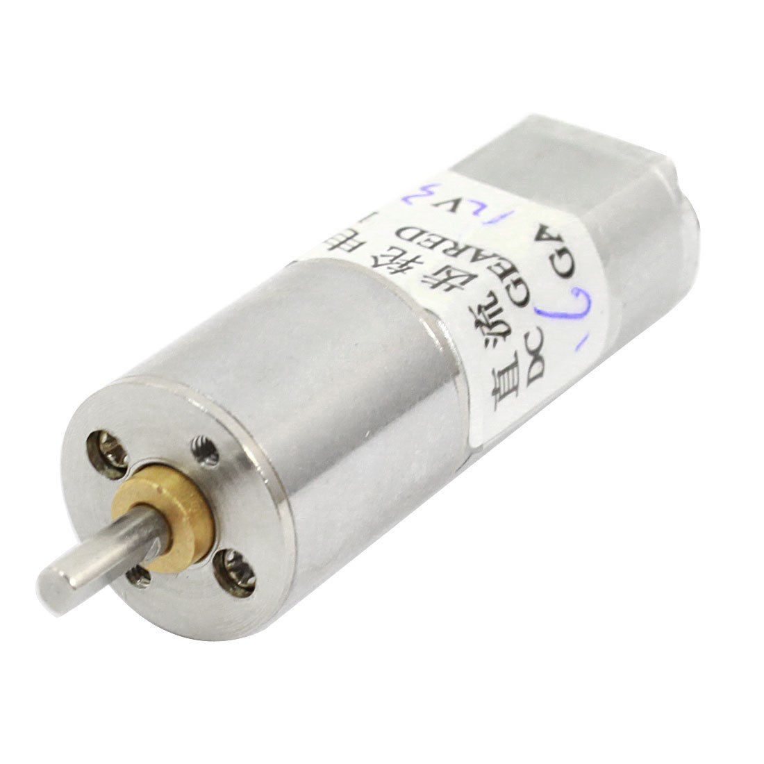High Torque Speed Reducing Cylindrical DC Gear Motor DC12V 30RPM