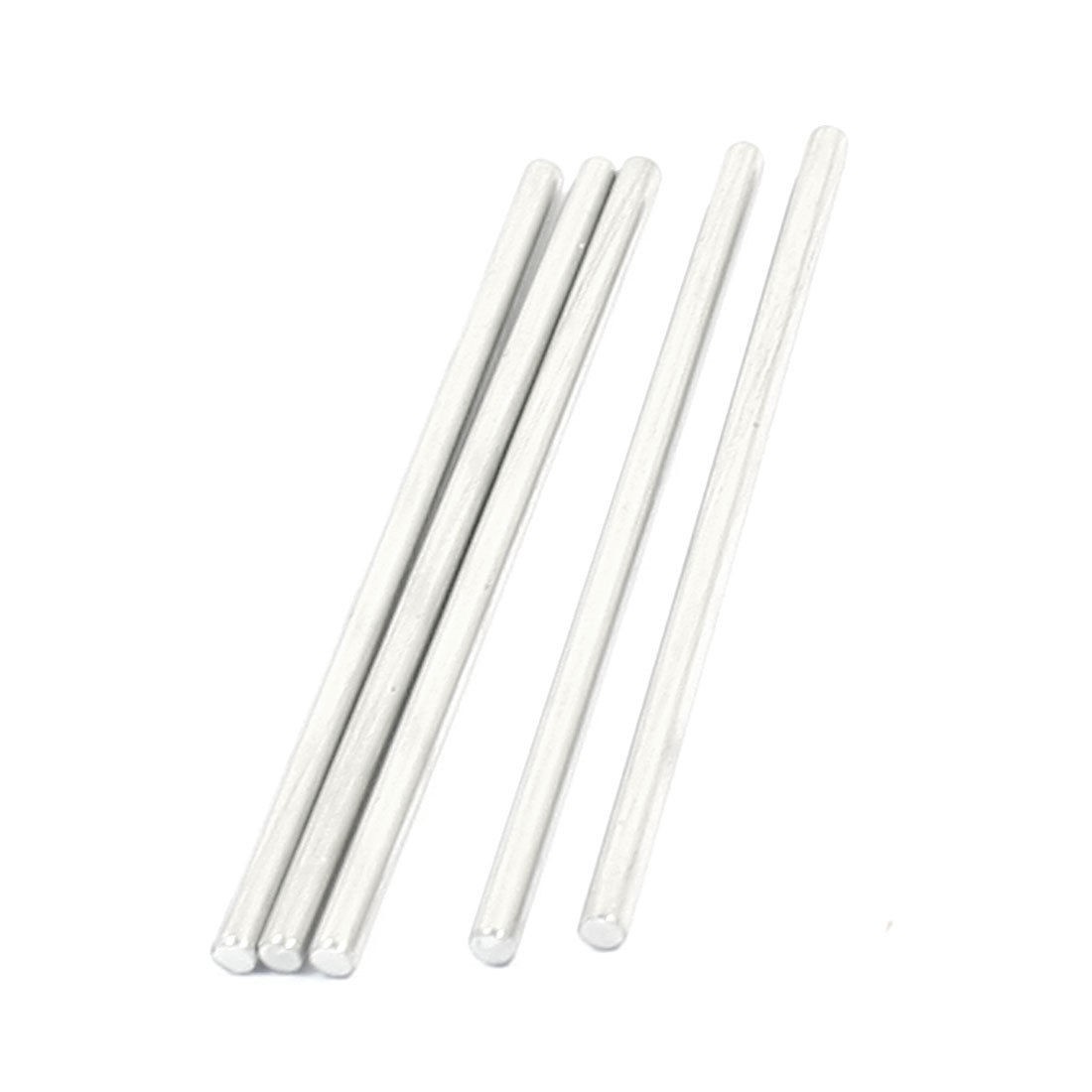5Pcs Hardware Stainless Steel 60x2.5mm Transmission Lathe Round Rods
