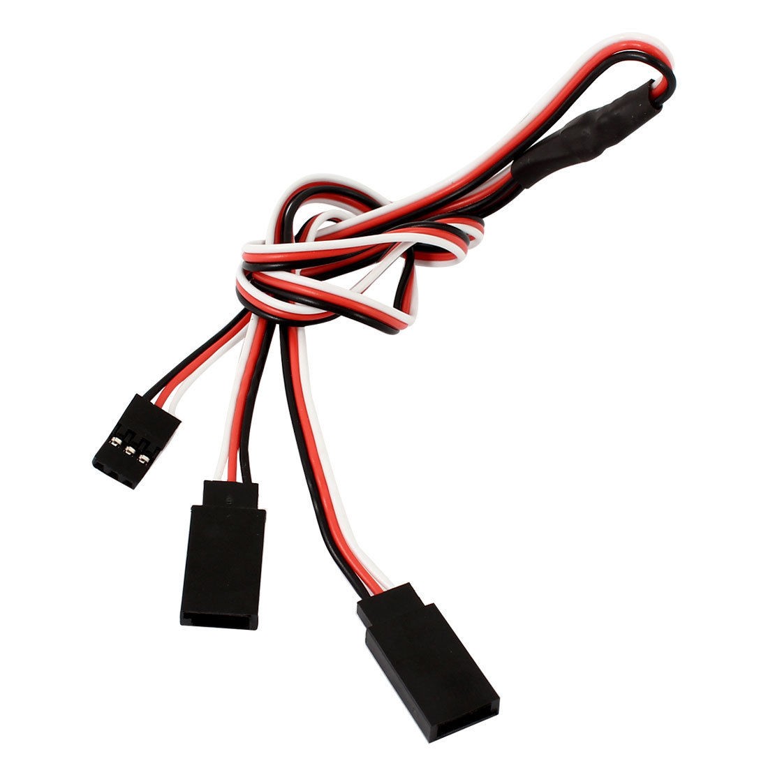 50mm Long Model Aircraft Steering Gear Y Type Servo Extension Cord