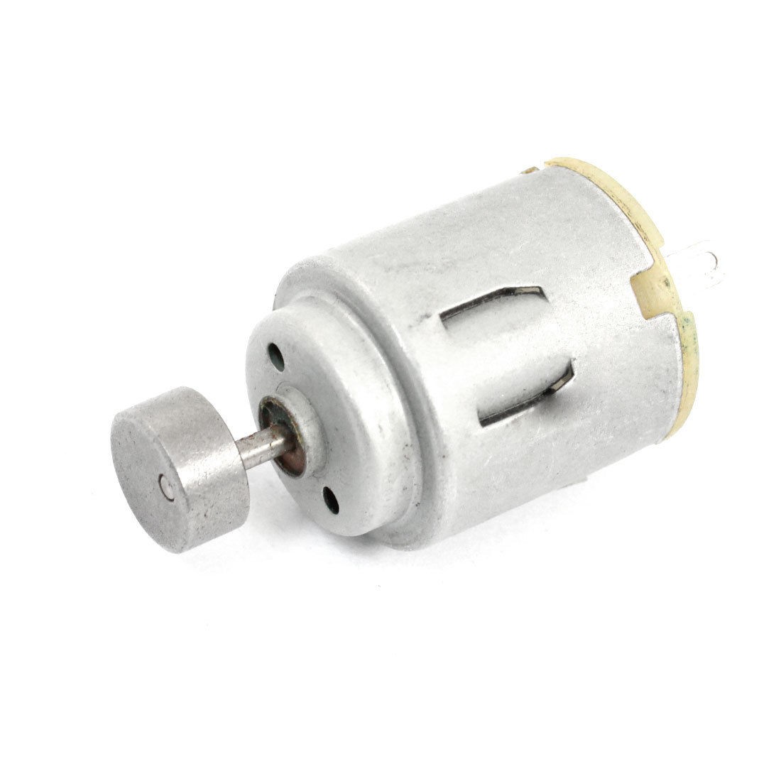 12500RPM DC 3-4.5V 0.5A High Torque Micro Vibration Motor Silver Tone