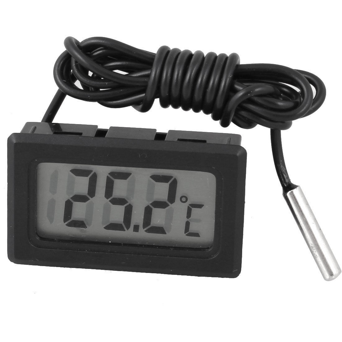 38.2" Length Cable LCD Screen Display Digital Thermometer Probe