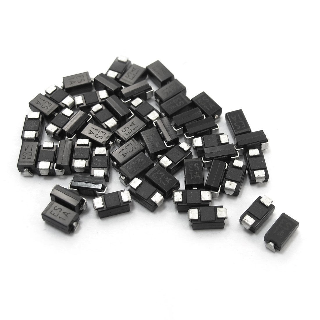 50pcs Spare Parts DO-214AC 50V 1A SMT Ultra Fast Rectifier Diode ES1A