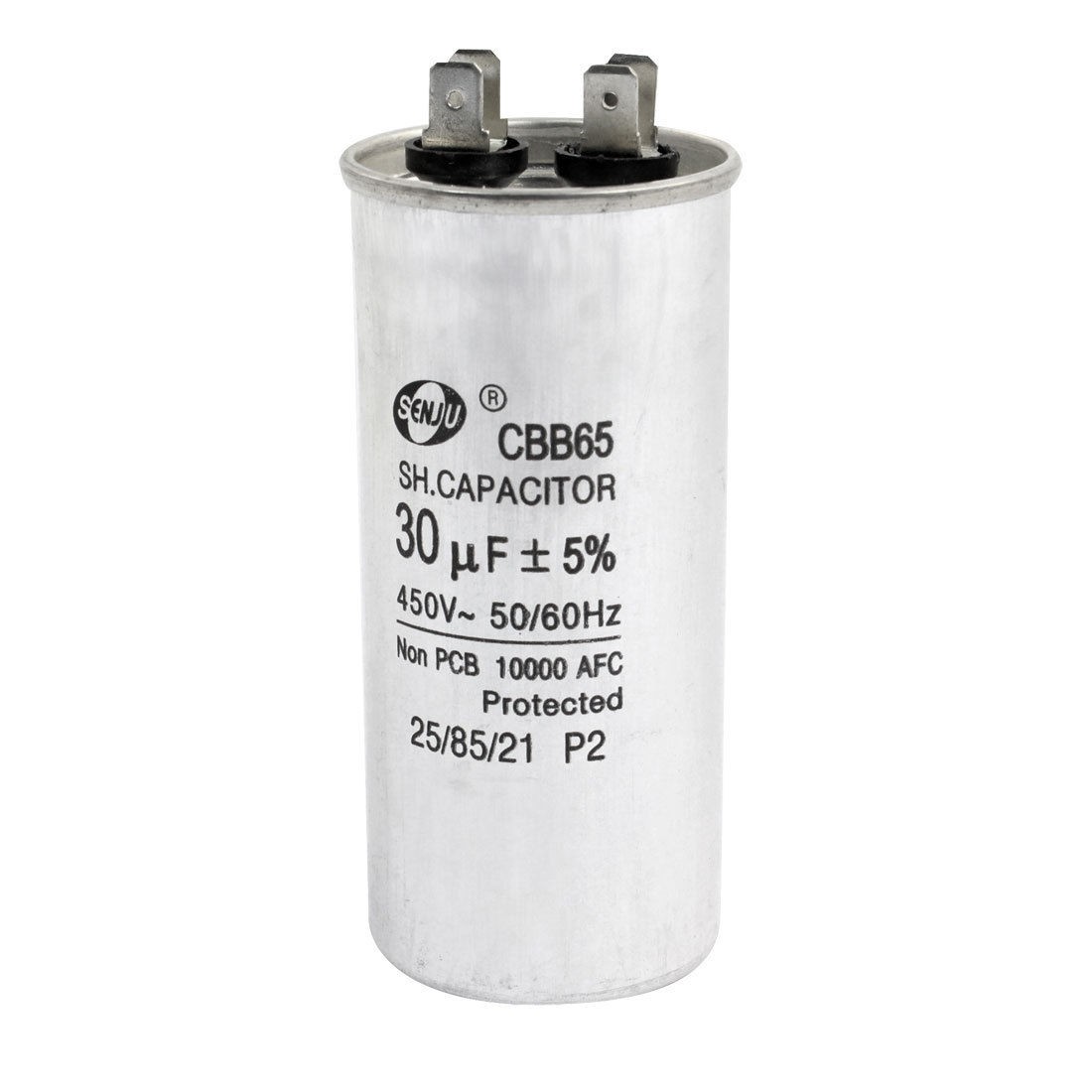 CBB65 AC 450V 30uF 50/60Hz 4 Pin Motor Run Capacitor for Air Conditioner