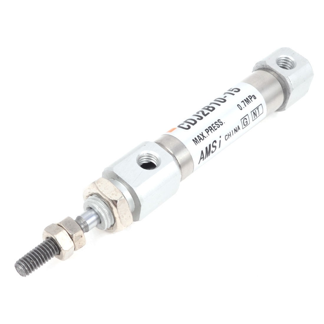Single Rod Double Action 0 7 MPa Mini Pneumatic Air Cylinder CDJ2B 10mm x 15mm
