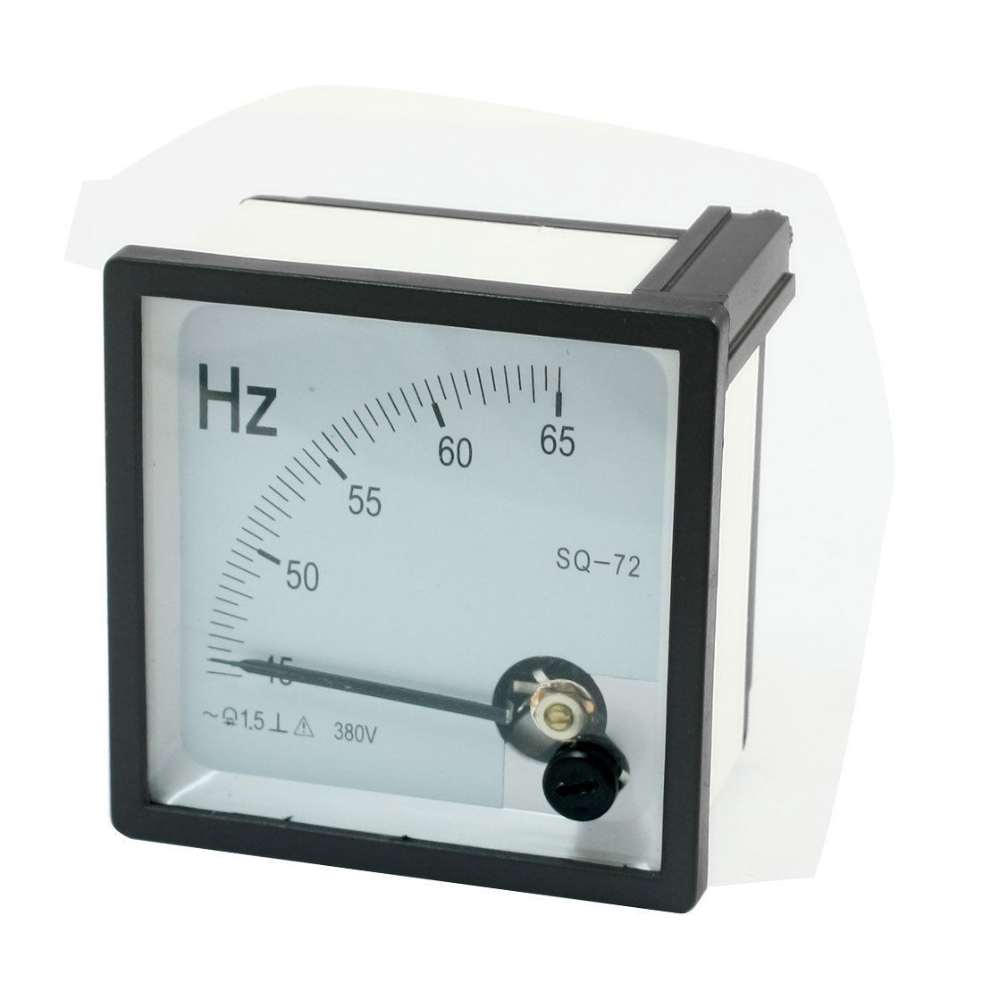 AC 380V 45-65Hz Range Square Dial Frequency Measurement Panel Meter