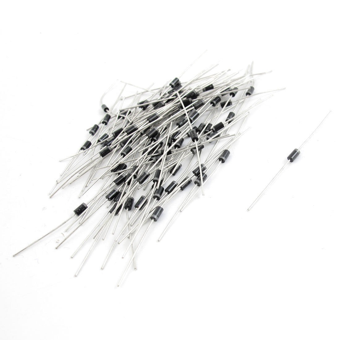 100Pcs SF18 600V 1A Axial Lead Super Fast Recovery Rectifier Diode
