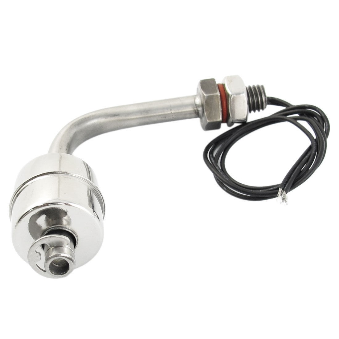 Tank Pool Stainless Steel 26mm Ball Dia L Shaped Water Level Sensor Float Switch