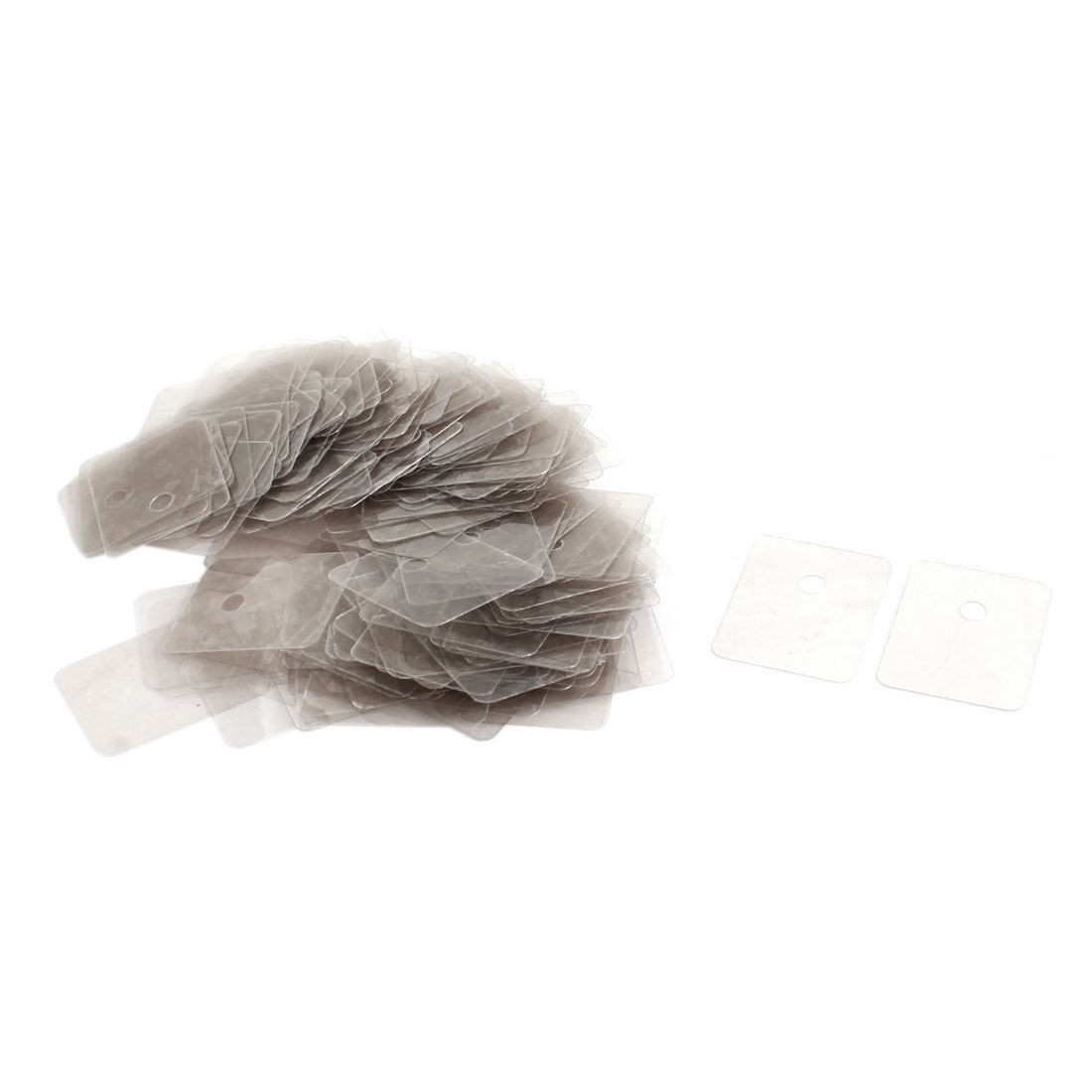 200Pcs 20mmx25mmx0.09<wbr/>mm Mica Insulator Sheet Replacement