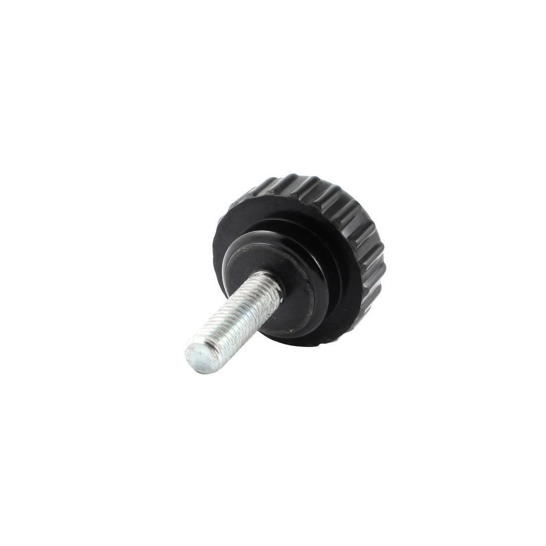 37mm Height 6x20mm Male Thread Screw on Design Straight Knurled Knob