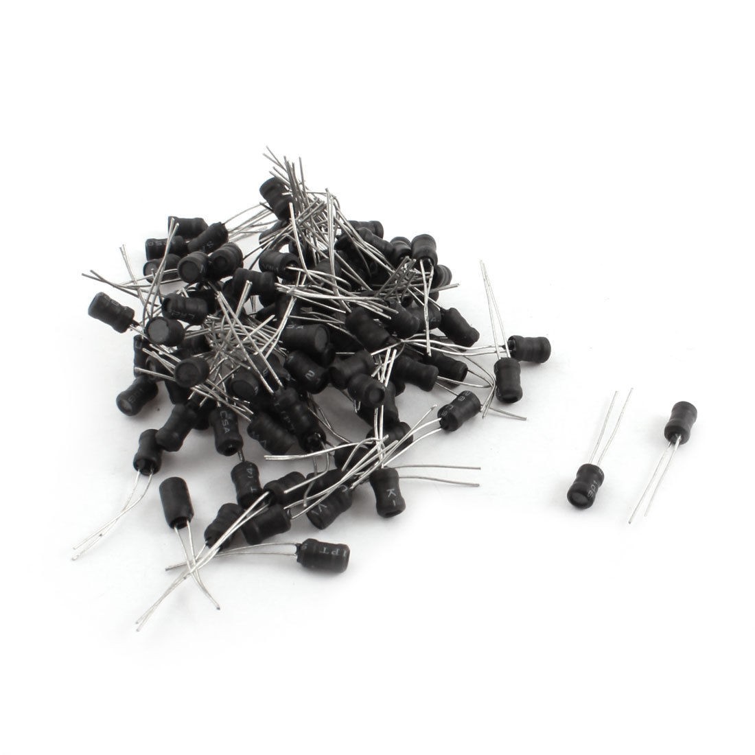 100Pcs 4.7mH 100mA 10% Tolerance Radial Coil Choke Inductor 5mm x 6mm