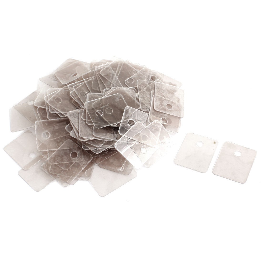 Repair Parts Mica Insulator Sheets 18mmx22mmx0.12<wbr/>mm 200 Pieces