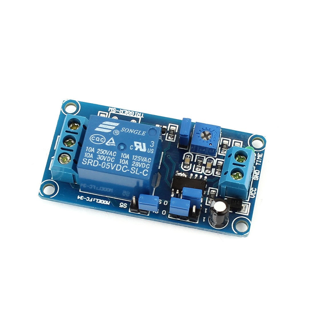 1-Channel Time Delay Relay Circuit Module Control Board DC5V FC-34