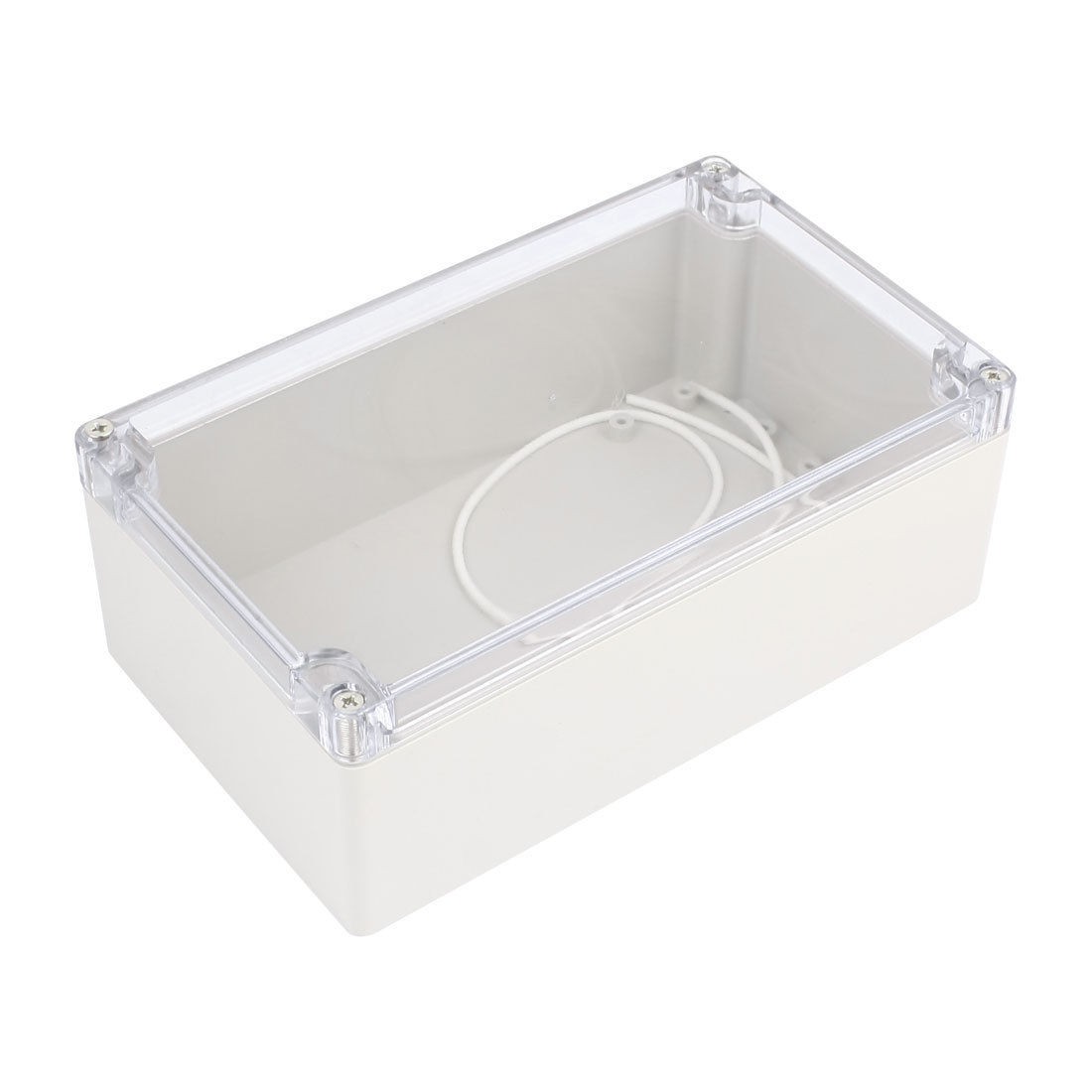 Clear Waterproof Cable Connect Electric Switch Junction Box 195 x 111 x 74mm