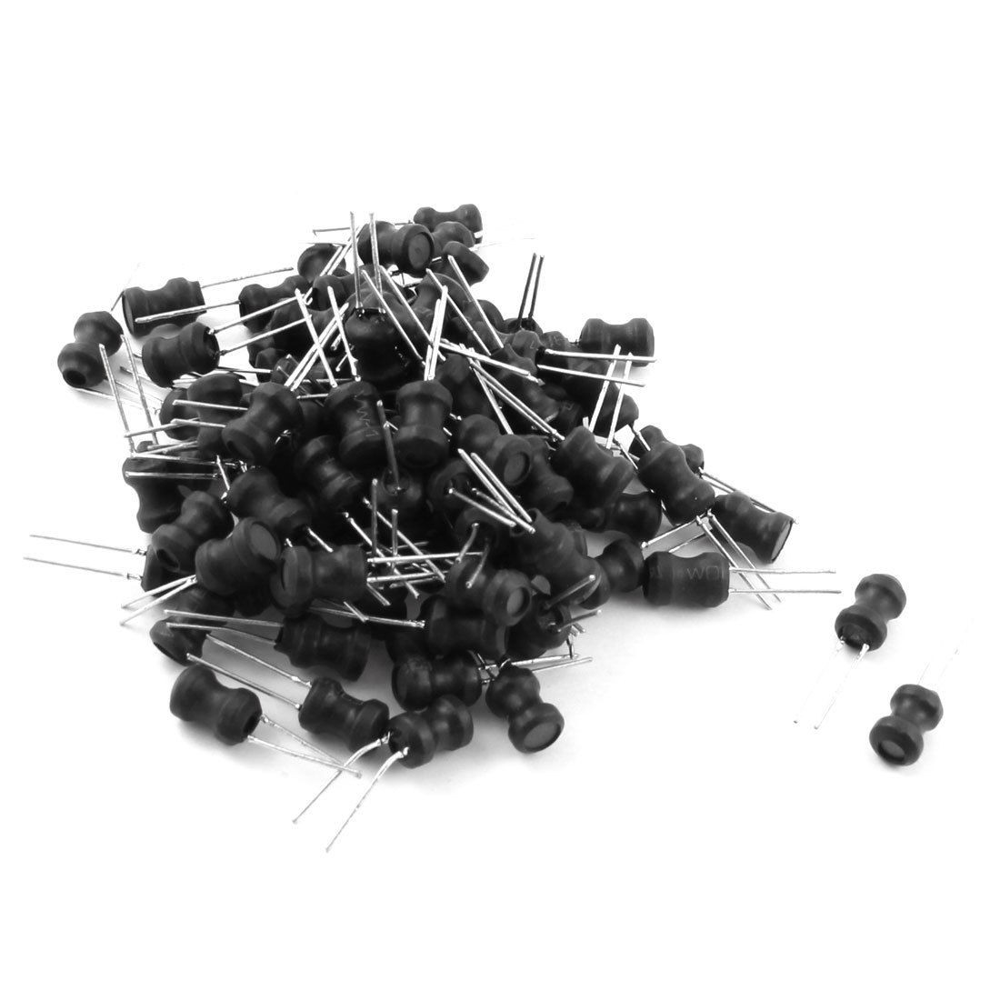 100PCS 180UH 600mA 7x10mm Power Plug-in Inducers Magnetic Core Inductors