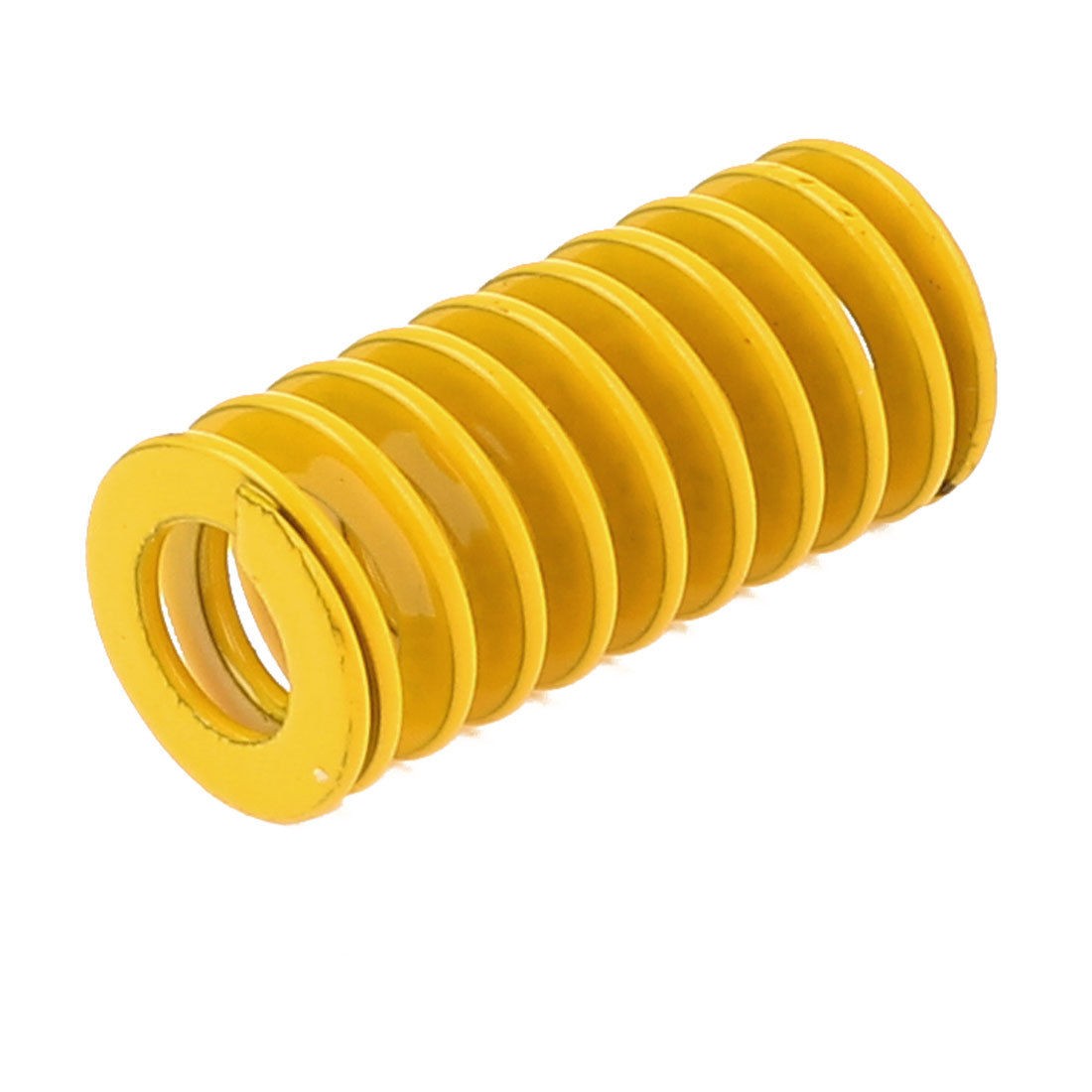 12mm x 6mm x 25mm Cylinder Section Mold Mould Die Spring Yellow