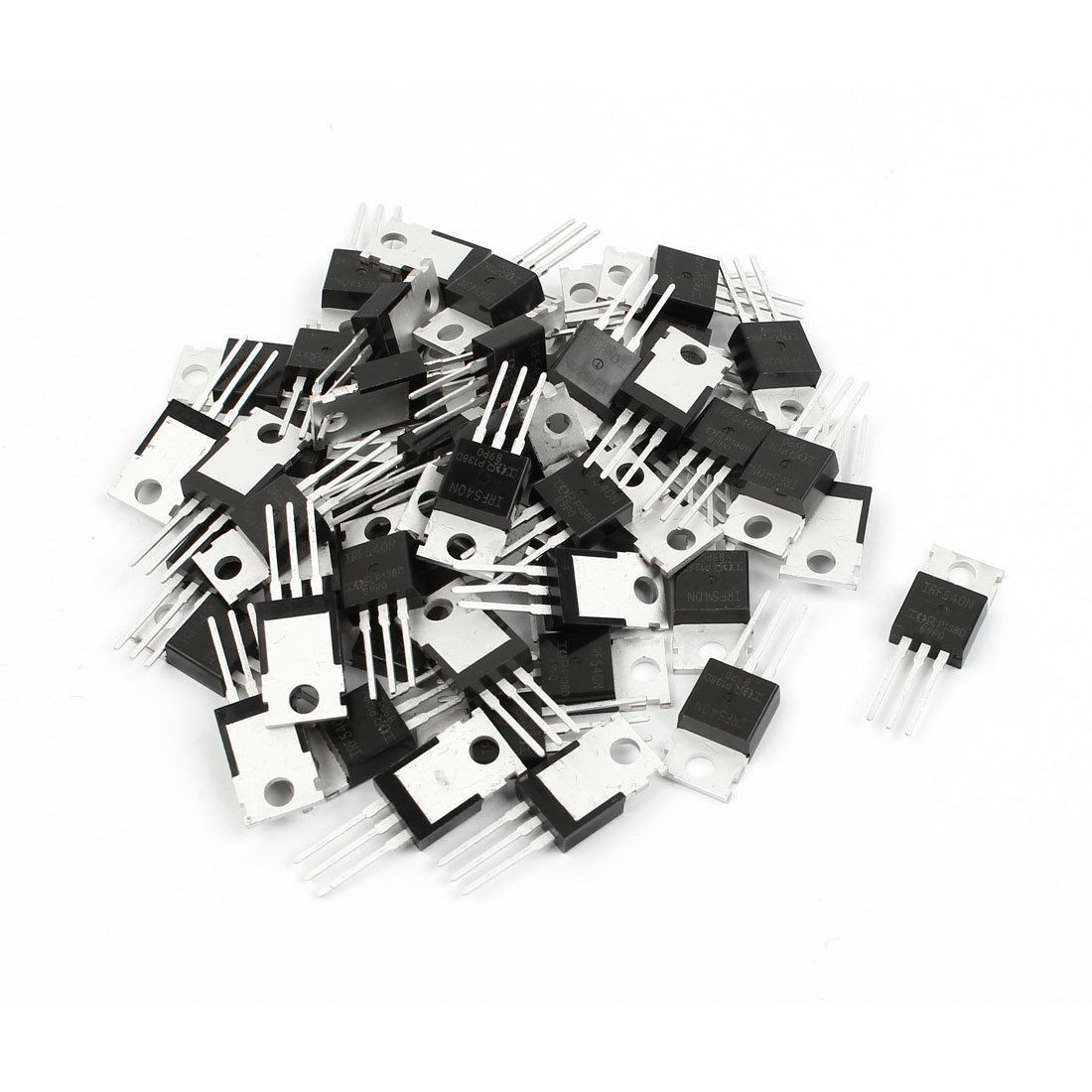 50 Pcs IRF540N TO-220 N-Channel Power MOSFET 100V 33A 0.04Ohm