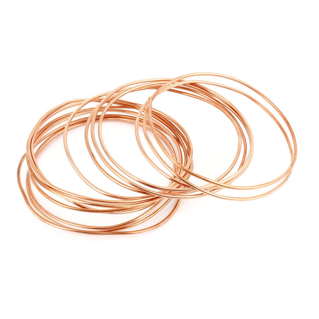 4.5M 14Ft Length Copper Tone Refrigerator Refrigeration Tubing Coil