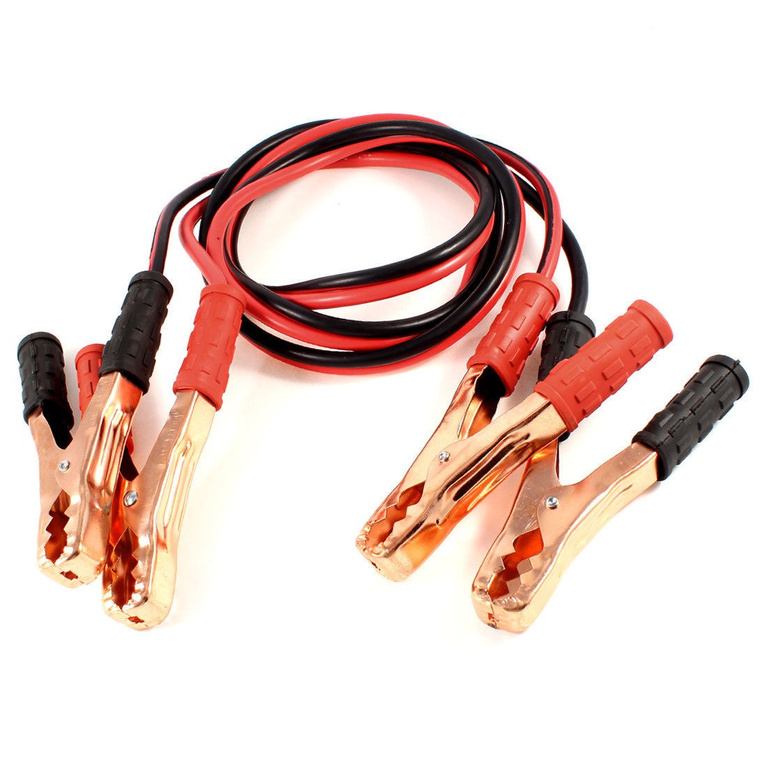 Car Truck Battery Test Clip Jumper Booster Cable Red Black 2 5M 600Amp