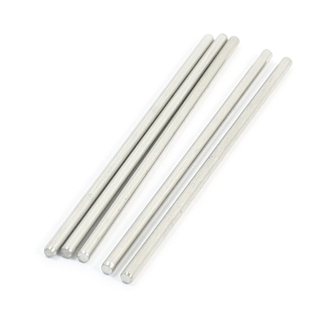 5PCS 60mm x 2mm Stainless Steel Round Rod Axle Bars for Boat Toys