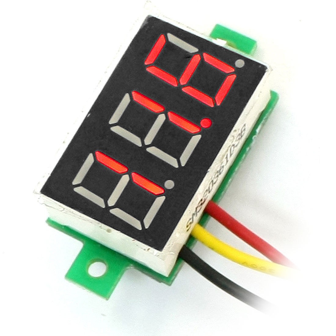 3-Bit Red LED Display Digital Voltage Tester Voltmeter DC 0-100V