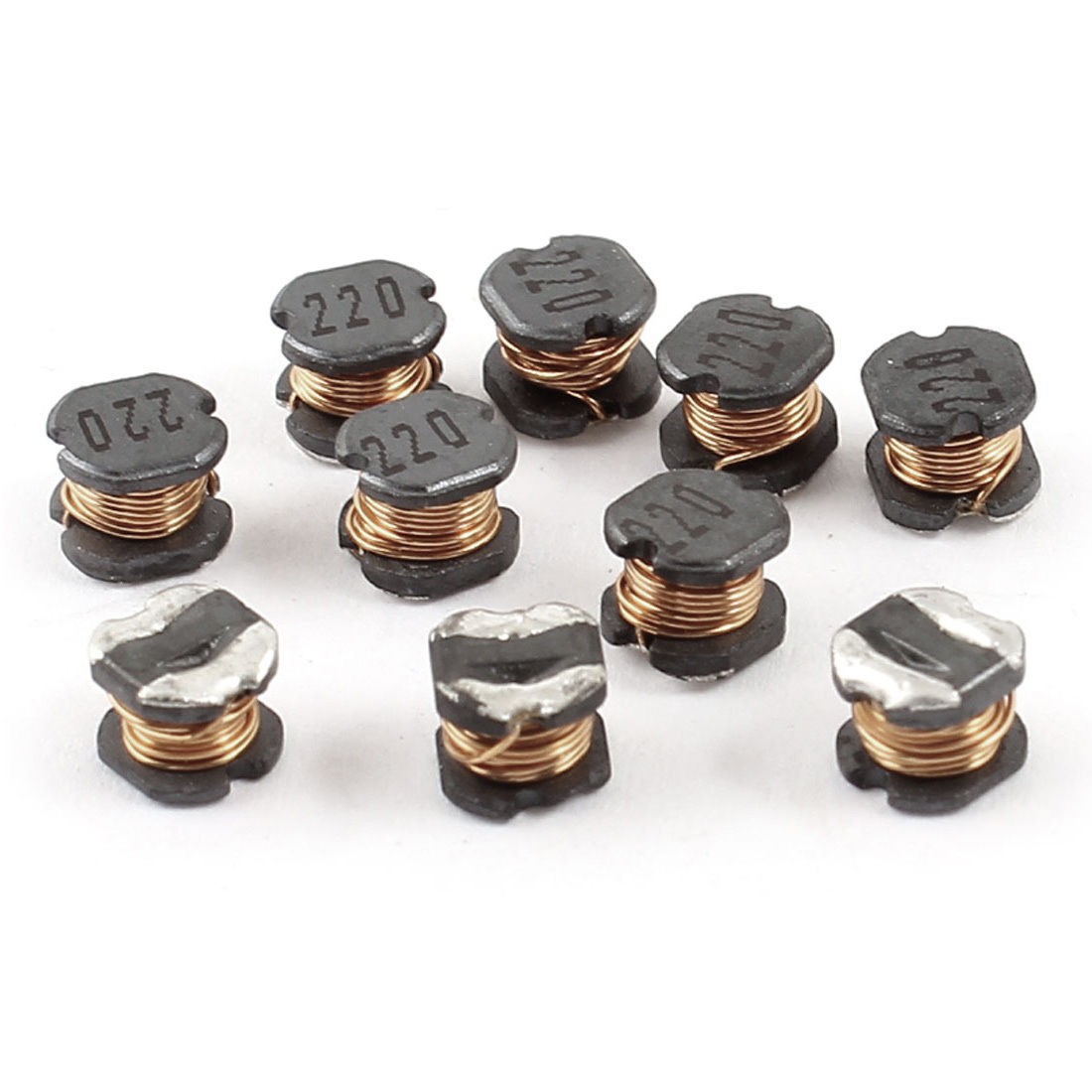 10pcs Surface Mount SMD Power Inductors 1mA CD54 22uH 5.5mmx5mmx4mm