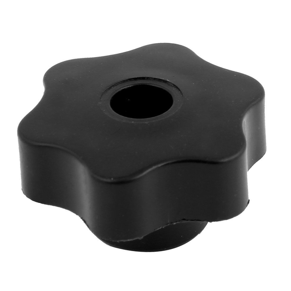 M10 Dia Female Thread Plastic 50mm Dia Star Head Clamping Knob Grip