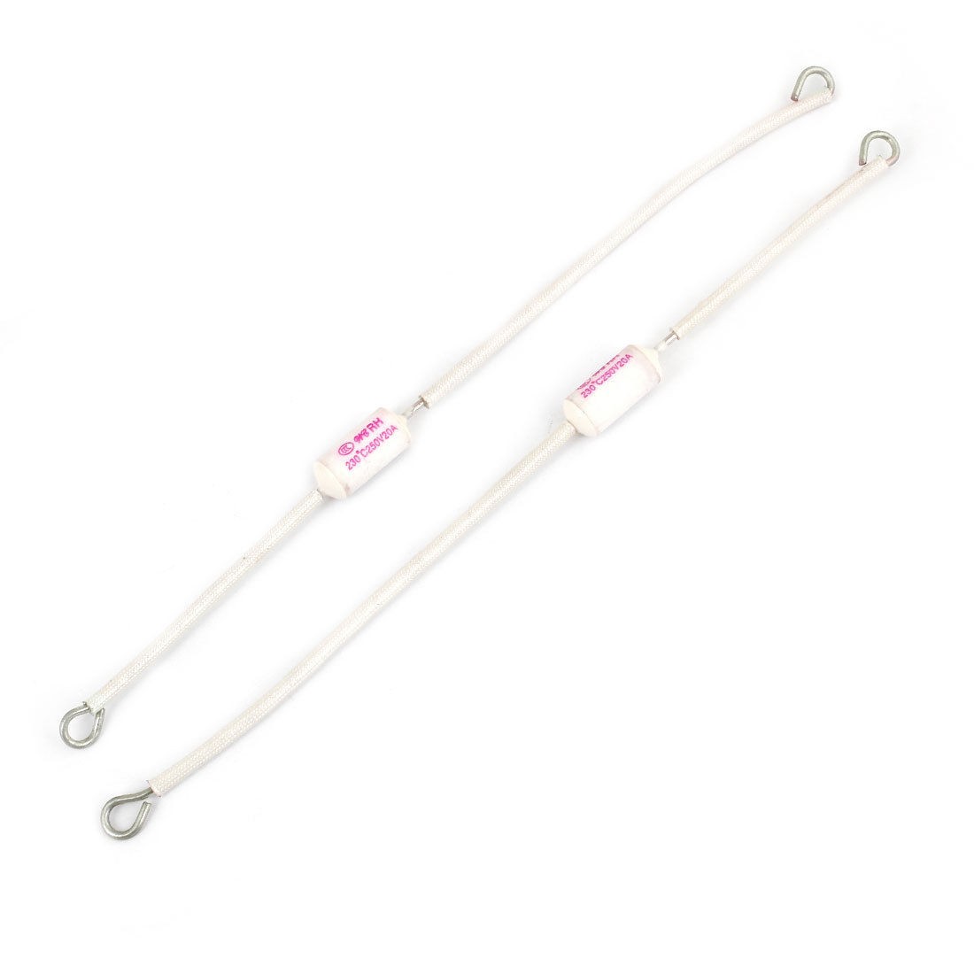 2 Pcs 250V 25A Rice Cooker Electric Thermal Fuse Cutout Protector