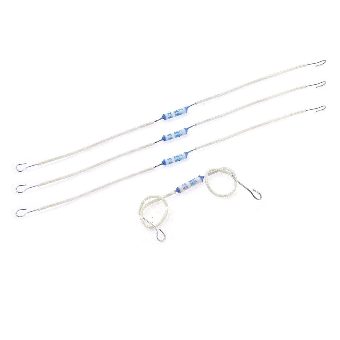 4 Pcs ER Series 240 Degree 250V 15A Electronic Rice Cooker Thermal Links