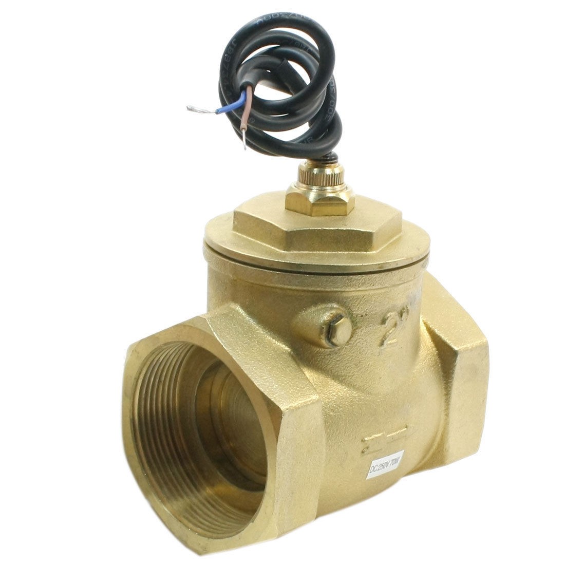 SEN-DB50 2PT Female Thread Brass Paddle Type Flow Switch Flowmeter 150L/Min 70W