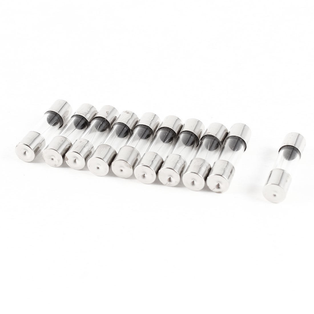 10 Pcs Fast Blow Type Glass Tube Fuses 5x20mm 250V 1.5A
