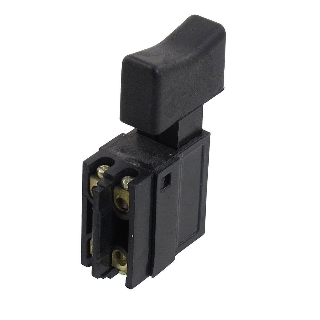 AC 250V 6A Momentary DPST NO Black Shell Electric Tool Trigger Switch