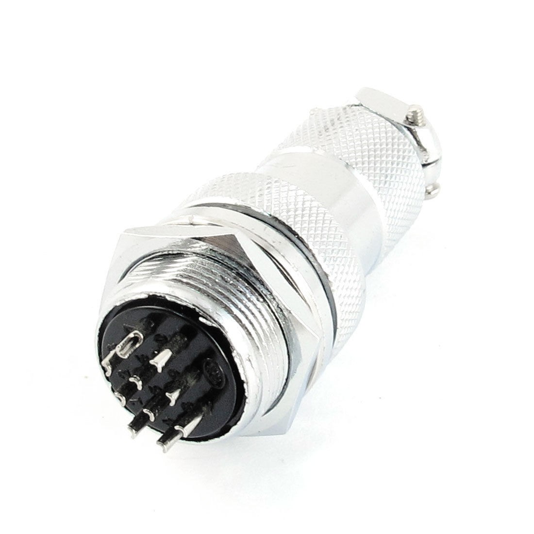 AC 250V 5A 19mm Thread Panel Mounting 10 Pins Aviation Plug Connector Joint