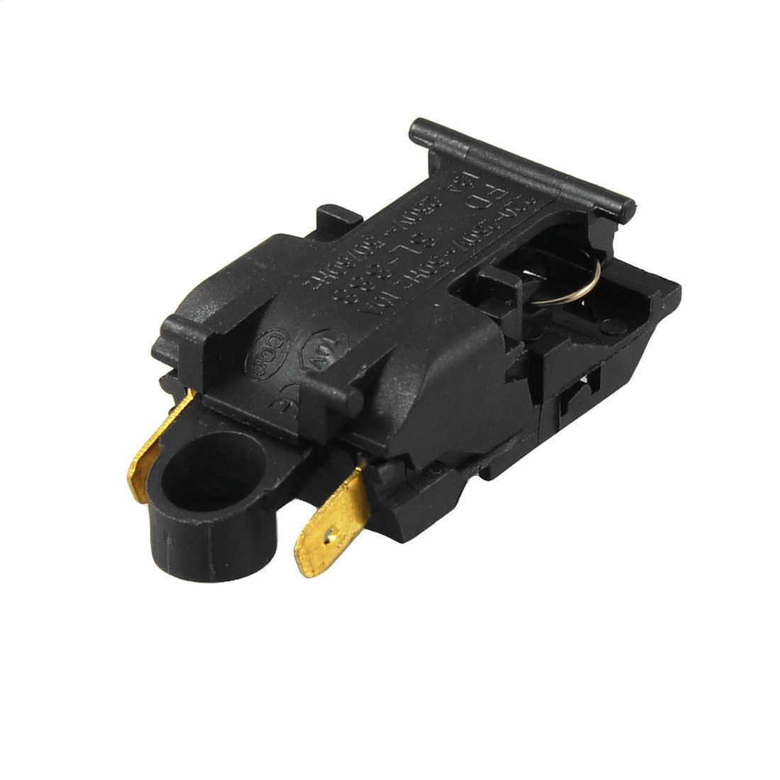 Thermostat Temperature Controller 125C AC 250V 13A Black for Kettle