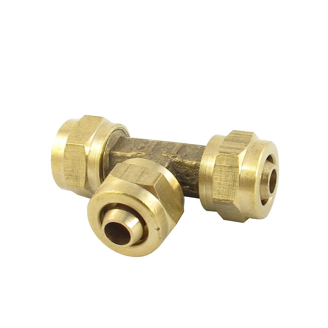 8mm Tube Push in T Shaped 3 Way Air Pneumatic Quick Coupler Adapter