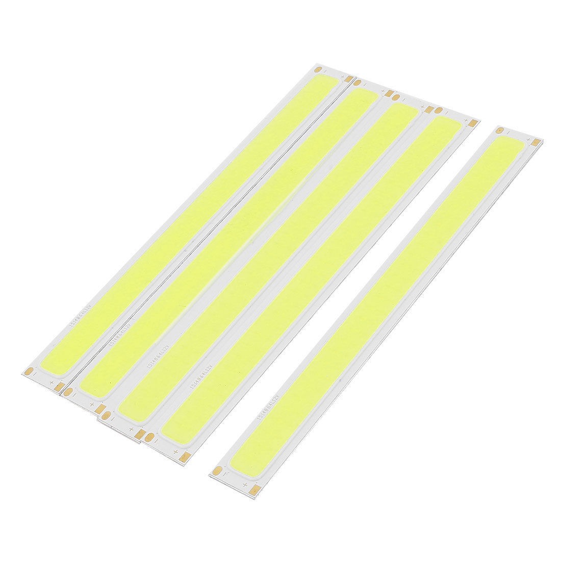 4W DC12-14V 300mA 80-90LM/W White LED Light COB Lamp Bead Chip 5 Pcs
