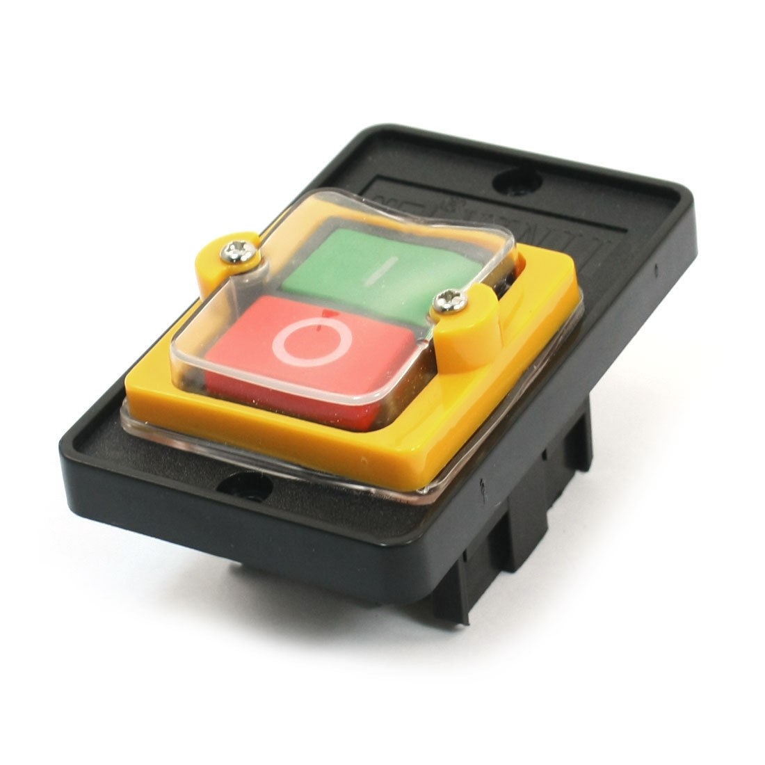 KAO-5M AC220V AC380V 10A ON-OFF Button Latching Water Proof Push Switch Black