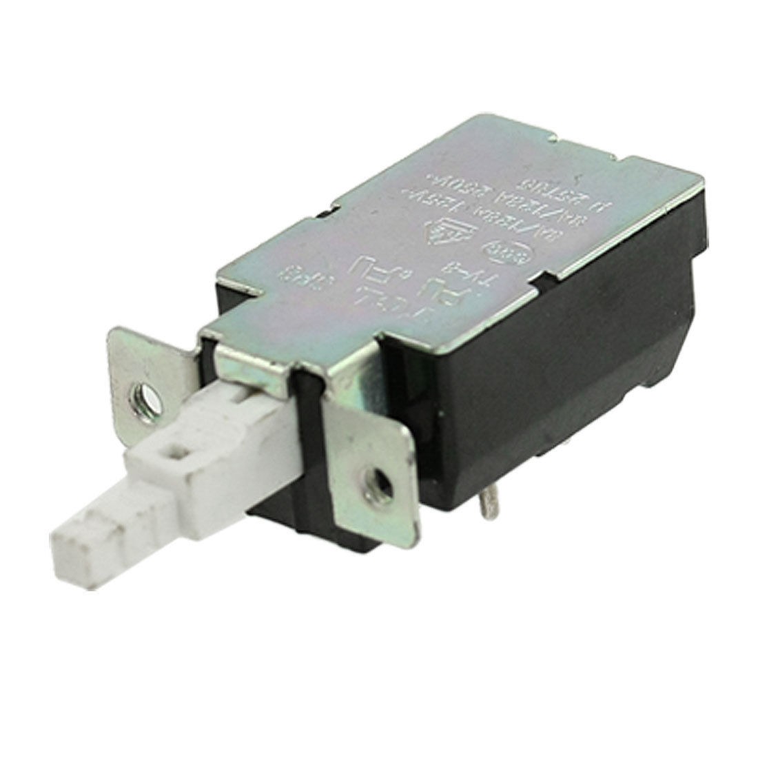 KDC-A10 4 Terminals AC 250V 8A DPST Push Button Power Switch