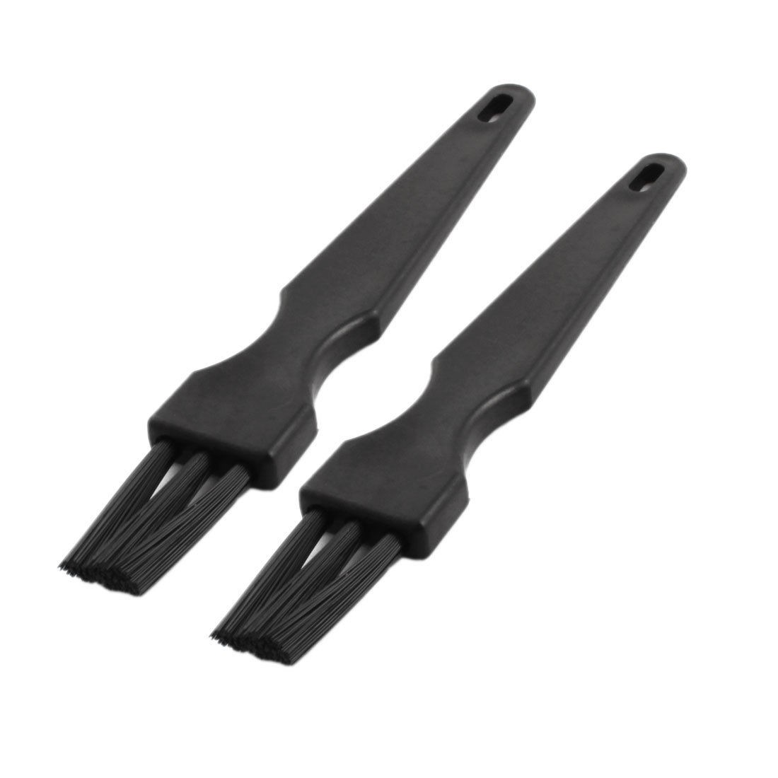 2 Pcs Black Handle ESD PCB Motherboards Dust Anti Static Brush