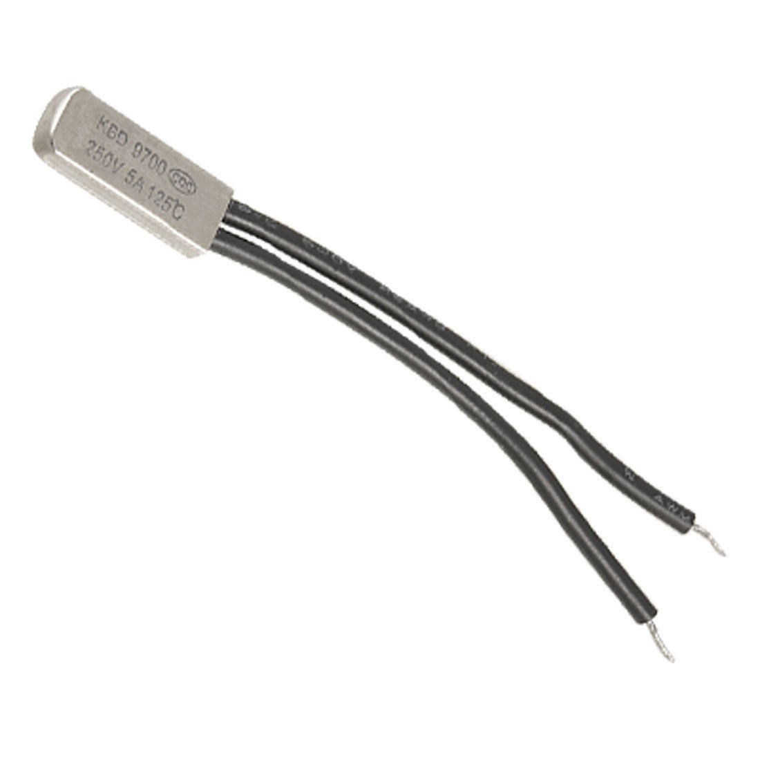 250V 5A KSD9700 125 Celsius N.C Bimetal Thermostat Temperature Switch 5 Pcs