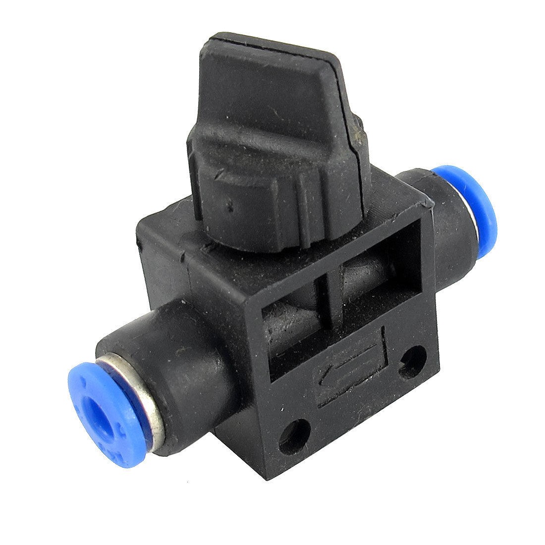 4mm Pipe Connect T-joint 2-Way Flow Limiting Pneumatic Valve Speed Controller